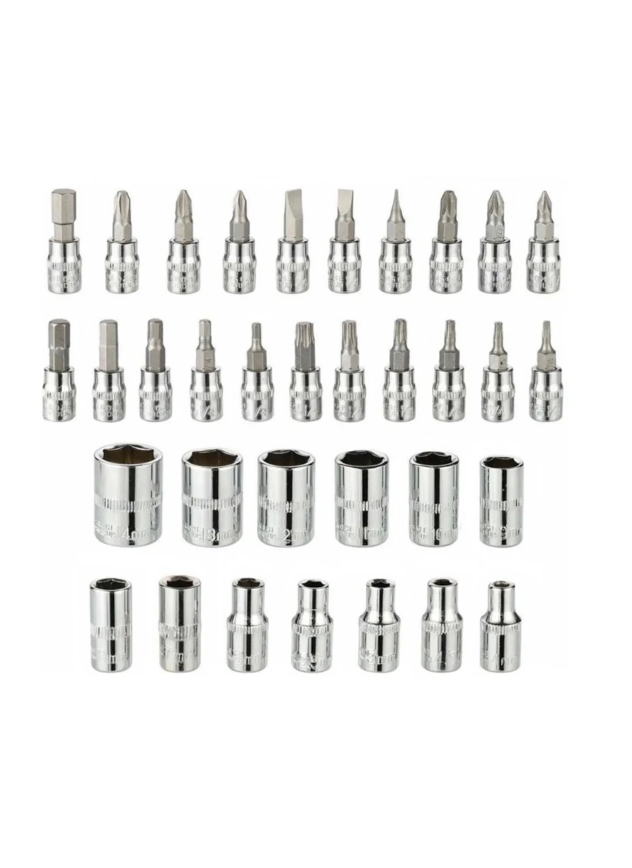 Kit Chaves Ferramentas Jogo 46 Peças Maleta Catraca  Soquetes Completa Profissional Mecânico