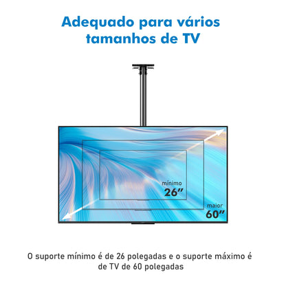 Suporte de Tv Para Teto